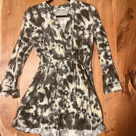 Zara Tye Dye Mini Dress - Picture 6 of 9